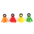 Miniatyrbilde 1 av 8: 4 stk. Fluefiske Flottør Skum Strike Indicators Drift Krok Posisjoneringsflottører Bobbers 4 Blandede Farger
