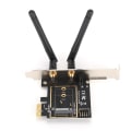 Miniatyrbild 4 av 8: PCI E till NGFF M.2 WIFI Trådlös Modul Adapterkort KEY A E Nätverks Expansionskort