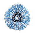 Miniatyrbilde 5 av 5: 2 erstatningshoder, kompatibel med O-Cedar EasyWring RinseClean Spin Mop