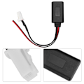 Miniatyrbillede 3 af 8: Bluetooth 5.0 Lydkabel Trådløs Stereo Musikmottager Hjemmebil Adapter Passer til Suzuki