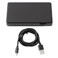 Miniatyrbilde 1 av 8: 4K HD Multimedia Interface Splitter 1x4 1 inn 4 ut HD Multimedia Interface Extender for PC-projektorer Svart
