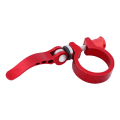 Miniatyrbillede 4 af 8: Ny legering 31,8 mm / 34,9 mm mountainbike cykling sadel sadelpind klemmer Quick Release
