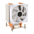Miniatyrbild 4 av 8: CPU-luftkylare 3,5 tum 7 blad 6 värmerör 3-stifts 12VDC 48CFM 22dB CPU-kylfläkt för 2011 moderkort med bakplatta