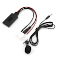 Miniatyrbillede 5 af 8: Bilstereo Mikrofon med AUX-Ledningsadapter Bluetooth 5.0 Udskiftning til Land Cruiser 2007‑2009