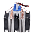 Miniatyrbillede 4 af 8: Termoelektrisk kølemodul Vandkølermodul til DIY Halvlederkøling AC 12V