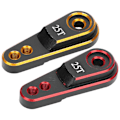 Miniatyrbillede 6 af 8: 2 stk. 1/10 RC Bil Universal 25T M3 Aluminium Legering Styringsarm Servoarm til TRX4