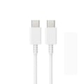 Pikkukuva 2 / 6: Nopea laturi 45W Samsungille USB-C:lle, 1 metrin datakaapeli + laturipää valkoinen 45W