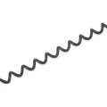 Miniatyrbild 7 av 8: Spiral 2,5 mm hane Flash PC Sync-kabel med skruvlås