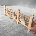 Miniatyrbilde 3 av 6: 1:12 Dukkehust Miniatyr Rekkverk Hagetilbehør Balkongdekorasjon Leke