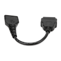 Miniatyrbillede 4 af 8: 10.6in OBD2 Forlængerkabel 16Pin Automotive Bil Diagnostisk Scanner Stik Universal