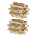 Miniatyrbilde 4 av 6: Motor Drev Tannhjul Messing Erstatning for Duplo Intelli Lok Modul - Sett med 2