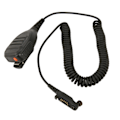 Miniatyrbild 3 av 8: Walkie Talkie Handhållen Högtalarmikrofon Kompatibel med PD600 PD602 PD605 PD662 PD665 PD680 PD682 PD685 X1p X1e
