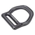 Miniatyrbilde 3 av 8: D-ring Karabinkrok med enkelt spor, aluminium, 25KN, for utendørsaktiviteter