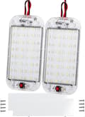 Paket 12V 85V 48 LED Interiör LED-lampor Interiörbelysning för Bil Husbil Lastbil Båt Husvagn