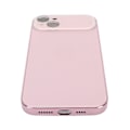 Miniatyrbilde 6 av 8: Elektroplettet Telefondeksel med Stort Vindu Objektivbeskytter Støtsikker Telefonbeskyttende Deksel Anti-Riper Rosa for iPhone 14 Plus