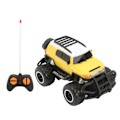 Pikkukuva 7 / 8: 1/43 mittakaavan RC-auto 4 kanavainen, piikittömästä muovista ja metallista valmistettu sähköinen kaukosäädöllä toimiva RC-autolelu yli 3-vuotiaille lapsille, keltainen