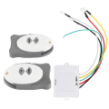 Miniatyrbillede 8 af 8: Anker fjernbetjening spil trådløs switch trim controller marine båd sejlads tilbehør 2 sender