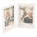 Miniatyrbilde 5 av 8: V-modell Klar akryl fotorammeholder frittstående portrett for Instax Mini 3 tommers film
