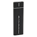 Miniatyrbild 2 av 8: M.2 NVMe SSD-hölje 10 Gbps 2 TB USB 3.1 Typ C UASP-protokoll Typ C SSD-hölje för 2230 2242 2260 2280 SSD Svart Typ C till C-kabel