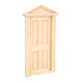 Miniatyrbillede 2 af 8: 1:12 Dukke Simulering Hus Miniaturer DIY Træ Spir Dør Møbler Tilbehør