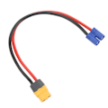 Miniatyrbilde 3 av 8: EC3 Hane Kabel Silikon Plast Kobber 14AWG Safe Shell Hane EC3 til for XT60H F Hunkabel for RC bilbåtsmodeller