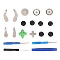 Miniatyrbillede 7 af 8: 15 i 1 Controller Paddles Thumbstick Tilbehør Udskiftning Rustfrit Stål Controller Joystick Dele til Xbox One Elite