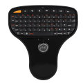 Miniatyrbilde 1 av 8: N5901 QWERTY Tastatur Trackball 2.4G Trådløs Mini USB MultiMedia Tastatur for TV Datamaskin