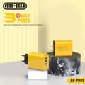 Miniatyrbilde 10 av 10: 65W USB C-lader Hurtiglading EU-plugg PD USB-C Type-C Hurtiglading yelllowB EU-PLUGG yelllowB EU PLUG