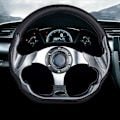 Miniatyrbild 7 av 8: 320MM Universal Bilrattstyre Kolfiber Stil Racing Drift med Hornknapp