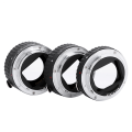 Miniatyrbilde 4 av 8: Meike Autofokus Makro Forlengelse Linse Adapter Tube Rings Sett for Canon EF S Mount DSLR(A)
