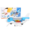 Miniatyrbillede 1 af 8: Flymodel Bil Legetøj Børn Tidlig Uddannelse DIY Samling Opbevaring Inertial Transport