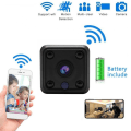 Miniatyrbild 2 av 6: Mini IP-kamera 1080P HD Trådlös WiFi Utomhus Inomhus Dold Säkerhet Bärbar med Mörkerseende Rörelsedetektering