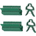 Växtklämmor / Klämmor 25/50-pack, Växtklämmor för växtstöd, för tomater och klätterväxter 50-pack 50-Pack
