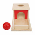 Miniatyrbilde 1 av 8: Baby Imbucare Box Barn Leketøy i Tre Mynt Ball Boks Gutter Jenter Pedagogiske Leker#2