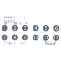 Pikkukuva 3 / 7: AC 220V E-tyypin säädettävä lämpötilansäädin LCD digitaalinen termostaatti 0‑399℃ XMTD‑2001 - 1 kpl