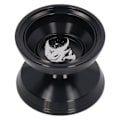 Miniatyrbillede 8 af 8: Uresponsiv Yoyo Professionel Aluminiumlegering Yoyo Legetøj Fødselsdagsgave med Snorg Handske til Børn Sort