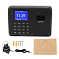 Miniatyrbillede 1 af 8: Fingerprint Password Attendance Machine Intelligent Employee Checking in Recorder for Office 100 to 240V EU Plug