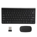 Miniatyrbillede 1 af 8: 2.4Ghz Trådløst Tastatur og Mus Sæt Kontor Husholdnings Desktop Tastatur til Computer