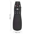 Miniatyrbillede 2 af 5: Trådløs Præsentationsfjernbetjening med Luftmus-funktion - Glat 2.4GHz USB-klikker til Møder