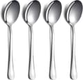Serveringsskedar 4-pack, Kyraton Stora Serveringsskedar för Buffé, Serveringsbestick i Rostfritt Stål för Fester