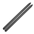 Miniatyrbilde 4 av 8: For Tab S7 Stylus 4096 Trykknivå Nøyaktig Størrelse Holdbar Stabil Smartpenn med 5 Spisser for Tab S7 Plus Tablet Svart
