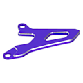 Miniatyrbild 4 av 8: Kedjeskydd för framdrev, aluminiumlegering, bilskydd, passar Yamaha YZ250X 2016‑2020 Blå