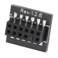 Pikkukuva 5 / 8: TPM 2.0 -moduuli MSI 12Pin SPI:lle TPM2.0 Turvallinen Vakaa Suorituskyky Kestävä 12-nastainen SPI-moduuli Win 11:lle
