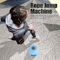 Miniatyrbild 6 av 8: Smart Jump Machine Säkerhet Automatisk Intelligent Count Elektrisk Hopprep Maskin för Barn Himmel Blå