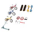 Miniatyrbild 7 av 8: Mini Finger Skateboards Leksaker Set Finger Skateboards för Barn Dekorativa delar