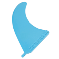 Miniatyrbillede 8 af 8: Surfbræt Fin PVC 13,1in Blå Thruster Fin Surfing Bræt Tilbehør til Long Board Stand Up Paddle