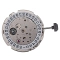 Miniatyrbillede 2 af 6: 8215 Automatisk Mekanisk Kalender Urværk Udskiftning 3-Pin Høj Præcision Ur Reparationsdele