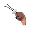 Miniatyrbild 4 av 8: Bågskytte Mongolisk Fingernyckel Bra skydd Lättvikt Bekväm Bågskytte Finger Guard för Recurve Bow Brown