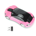 Miniatyrbillede 1 af 6: Smart Bilformet Bærbar 2.4G Trådløs Mus - Pink