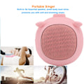 Miniatyrbillede 8 af 8: Lovely Pig Mini Wireless Bluetooth 5.0-højttaler indbygget mikrofon til hjemrejse/udgående (Pink)